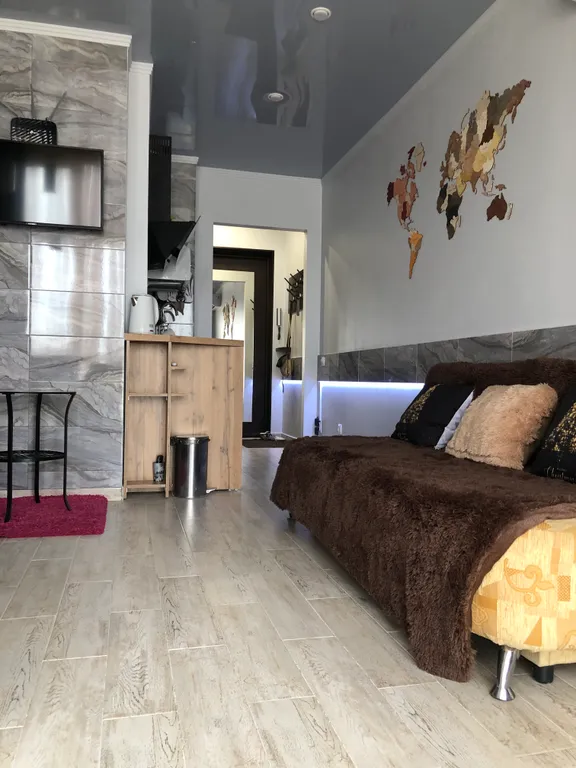 Двухкомнатная квартира с панорамными окнами