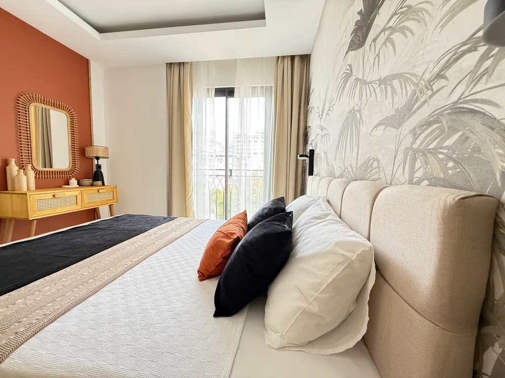 Апартаменты с двумя спальнями в районе пляжа Клеопатры