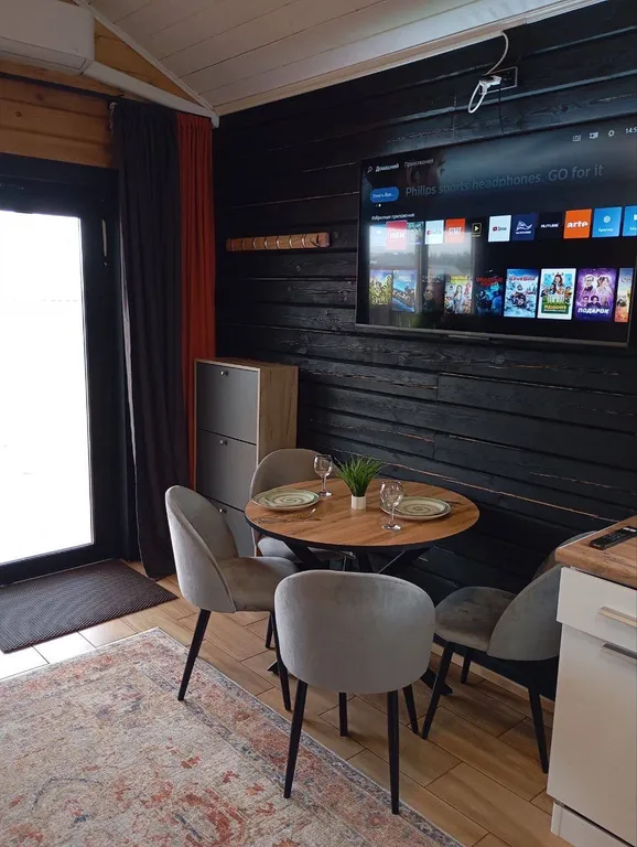 Дом из бруса с русской баней