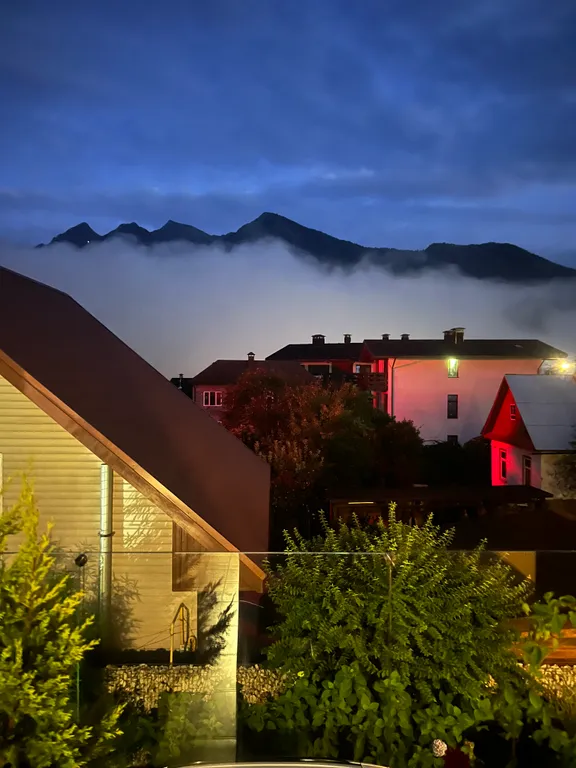 Семейные апартаменты с террасой и видом на горы