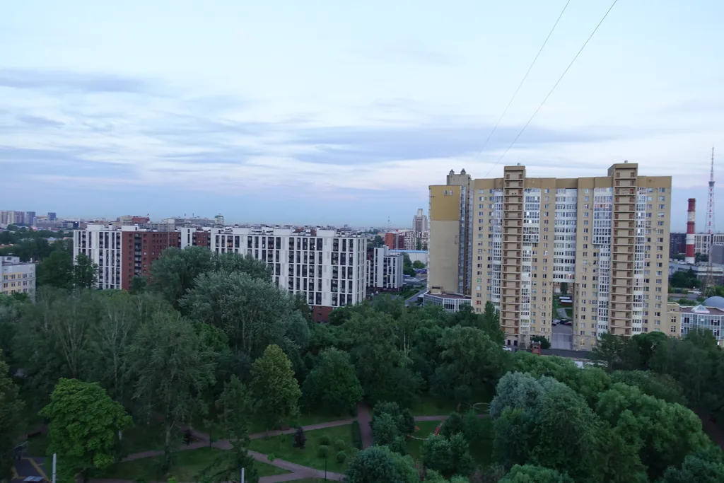 Квартира с прекрасным панорамным видом на город