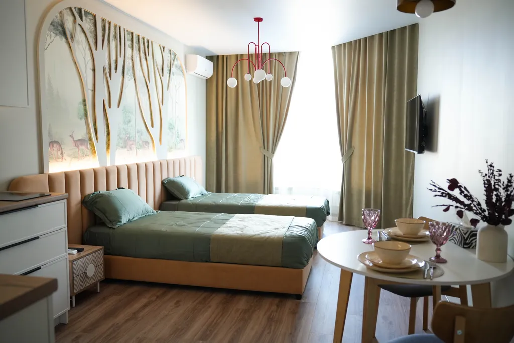 Квартира Эксклюзивные апартаменты-студия Земля — Красноярск