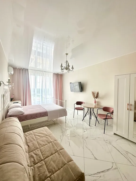 Квартира Уютная студия Скандинавия в ЖК Парад планет — аренда посуточно в Королёв