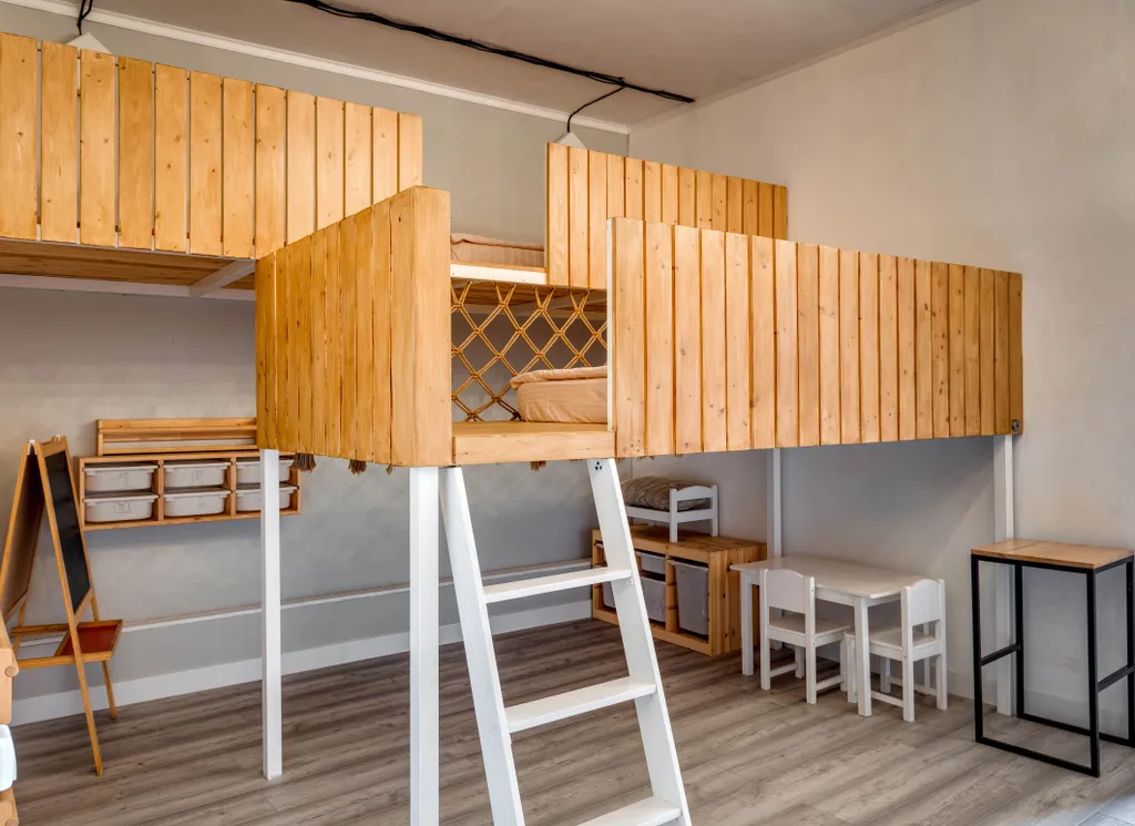 Лофт с детской зоной