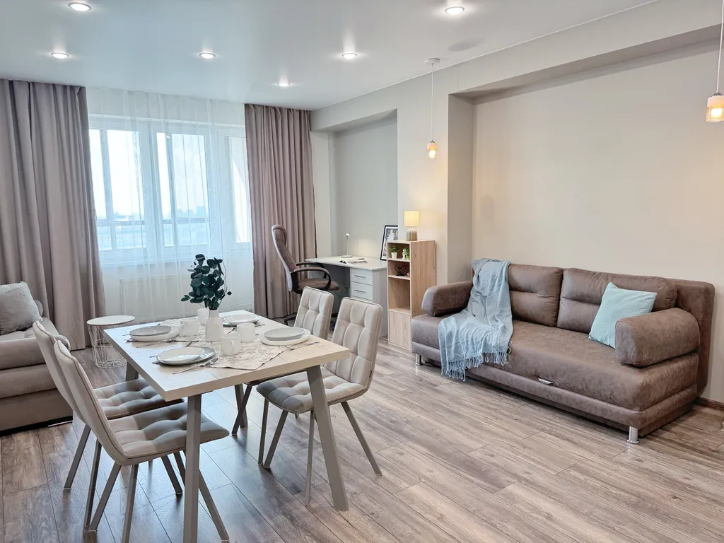 Дизайнерская 2-комнатная квартира в ЖК Бизнес-класса в центре города