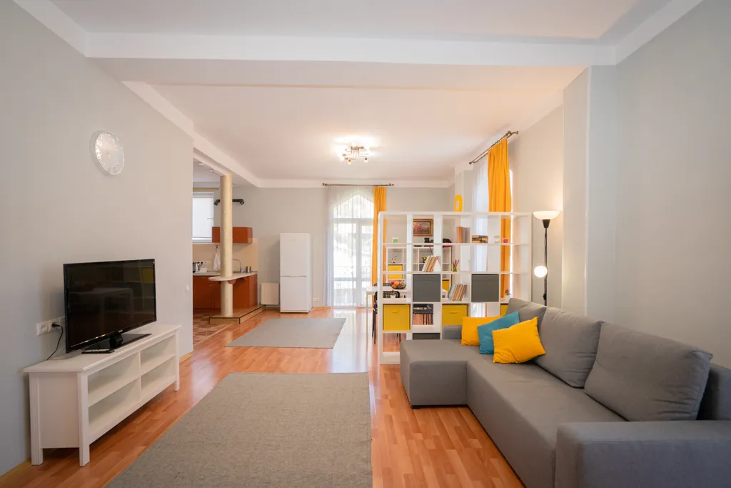 Стильная 2-х этажная квартира для большой семьи или дружной компании