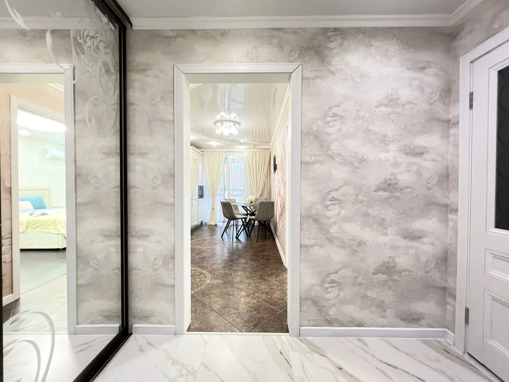 Квартира Роскошная с камином и просторной лоджией