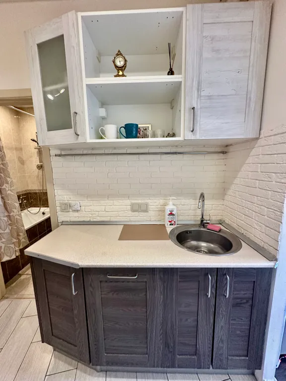 Уютная студия с удобной кроватью