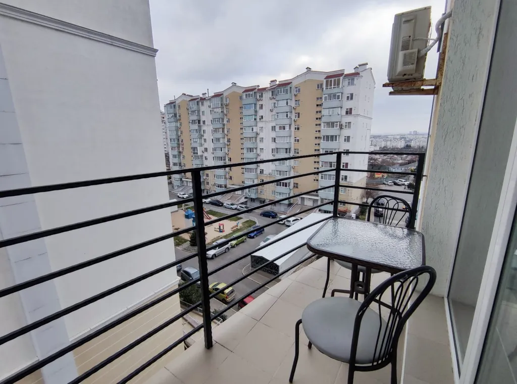 Апартамент с видом на море и парк