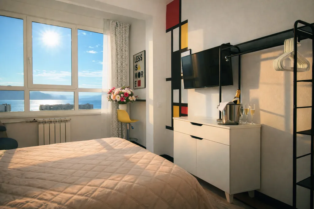 Квартира с видом на море и бухту