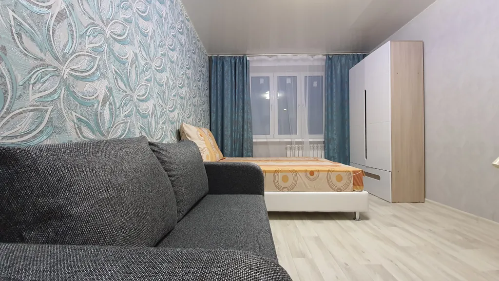 Евро-двушка в Октябрьском районе с красивым видом на город