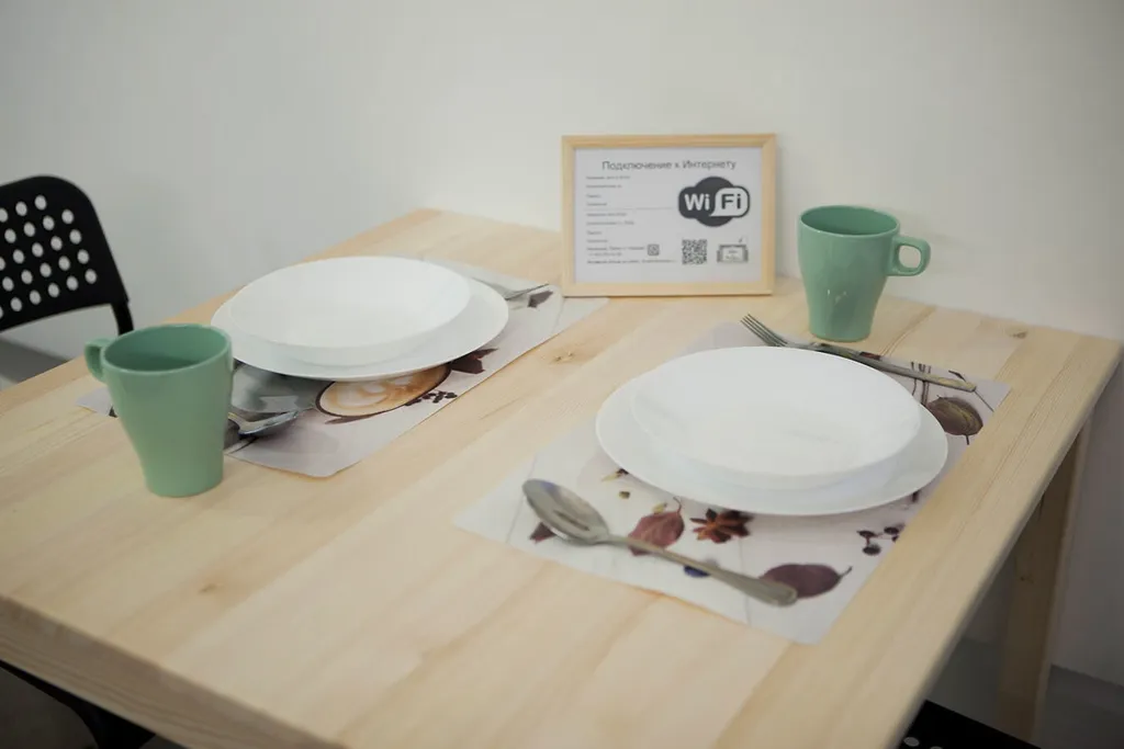 Двухместная уютная студия в 8-ми минутах ходьбы от метро