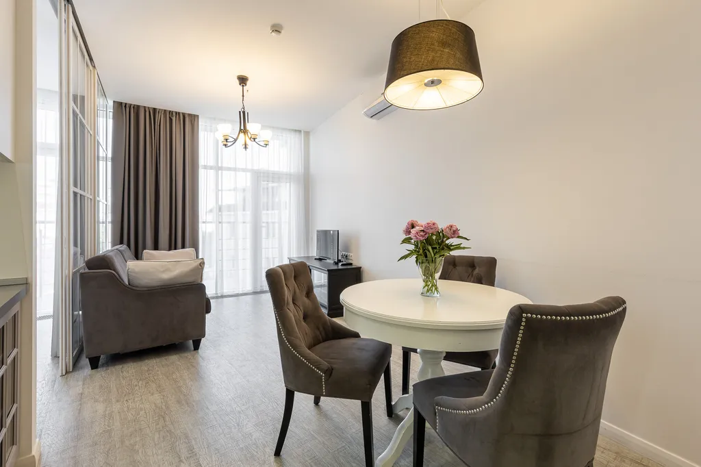 Апартаменты Барселона-Парк с видом на город с балконом