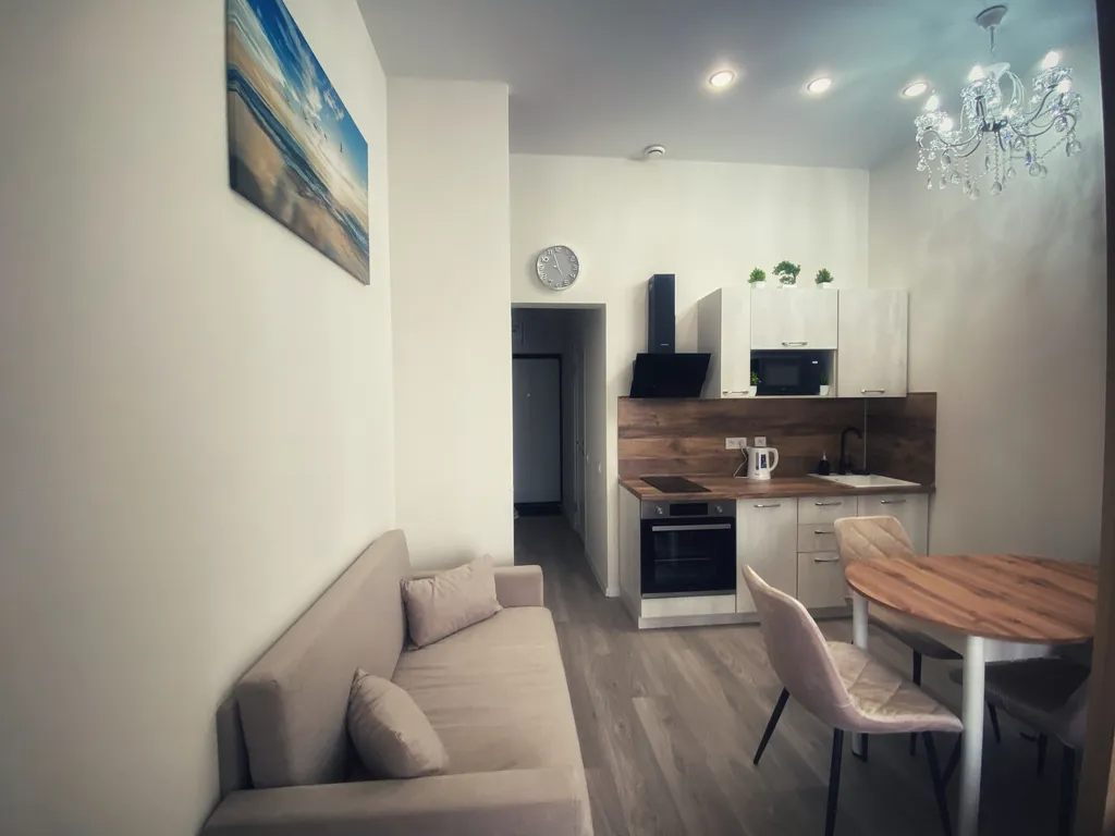 Квартира-студия с дизайнерским ремонтом