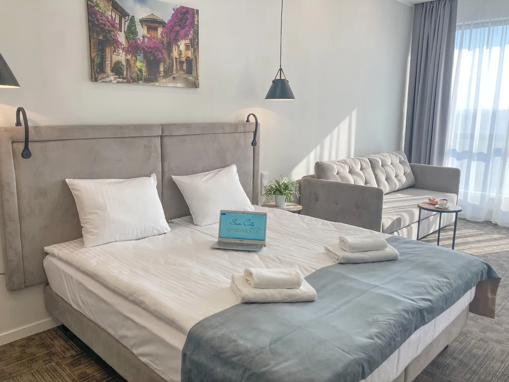 Квартира Квартира Сан Сити 1 в здании с Baltik spa на 9 этаже — Светлогорск