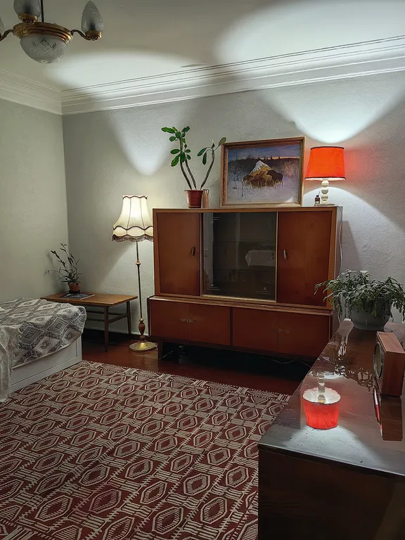 Уникальная двухкомнатная квартира в стиле ретро