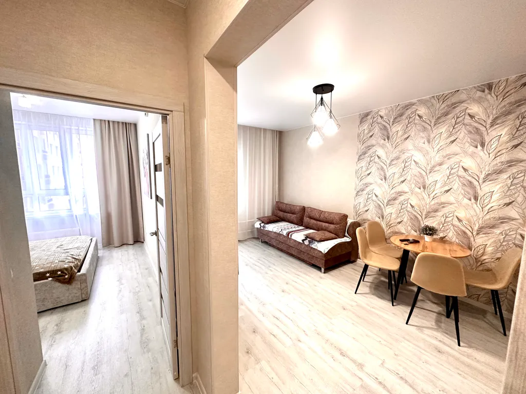 Отличная квартира, в новом доме с прекрасным видом на реку Иртыш