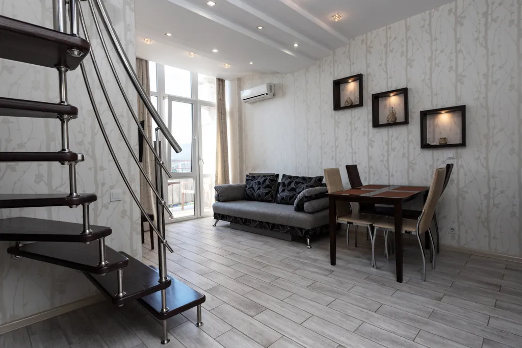 Просторная 2-х уровневая квартира с панорамным видом — аренда посуточно в Алушта