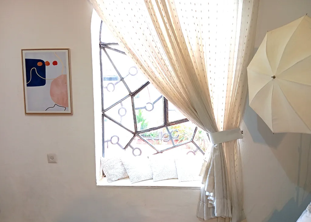 Винтажная квартира с отдельным входом и с большой зоной для барбекю