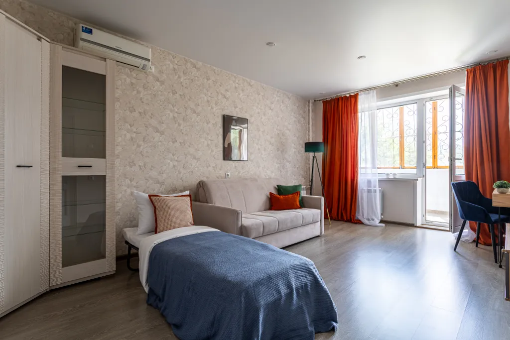 Квартира Стильная двухкомнатная квартира недалеко от центра — Самара