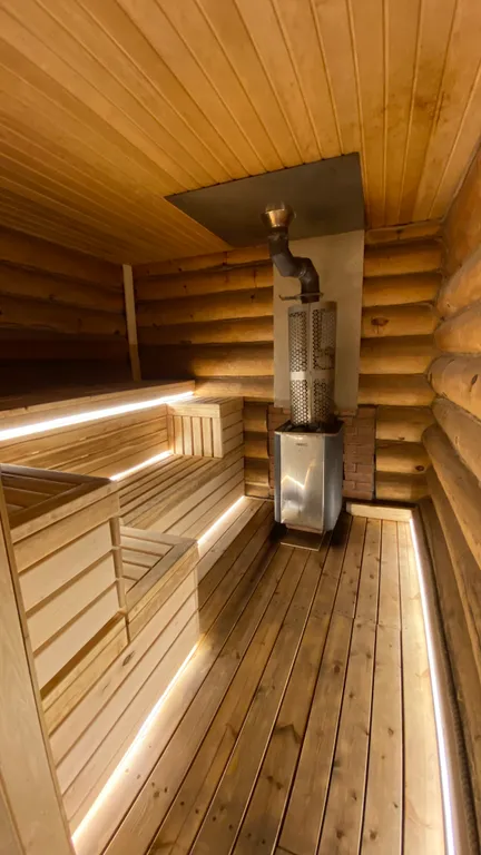 Дом с баней и большим чаном, 7 минут от Мурманска