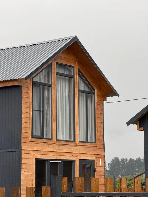 Дом в горах в стиле барнхаус