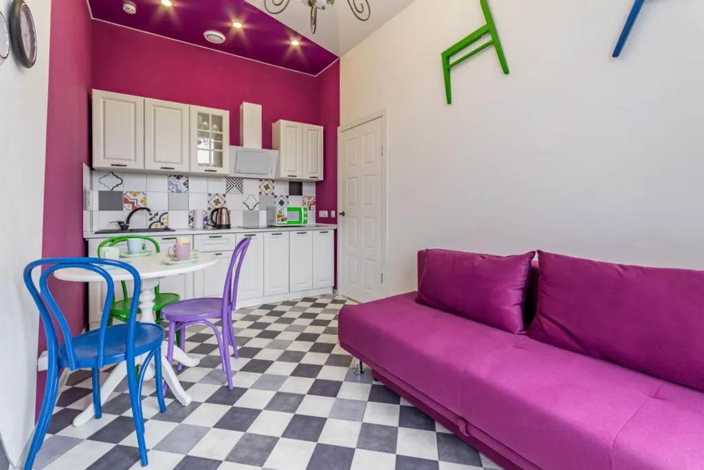 1-к квартира в стиле Алисы в стране чудес