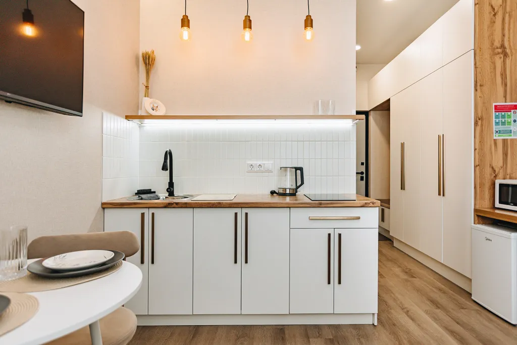 Уютная новая студия в 7 минутах до сектора А, Грелки и The Rooks