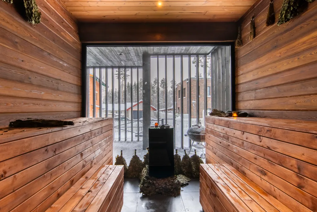 Дом с сауной и купелью