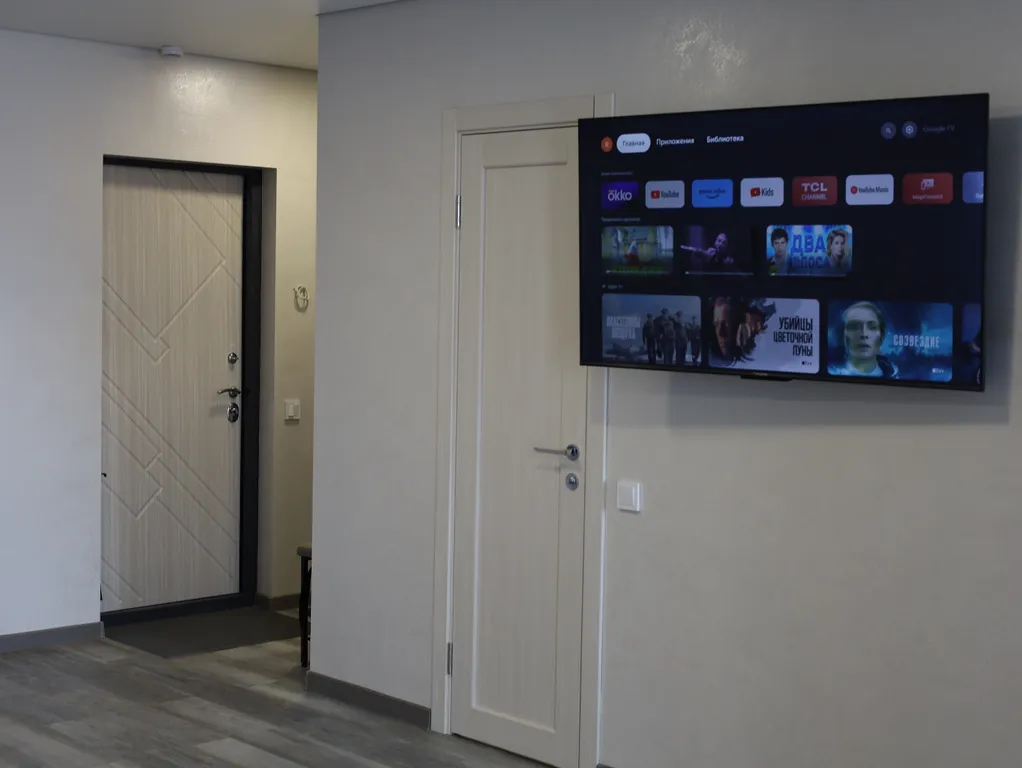 Квартира-студия в новом доме с видом на горы