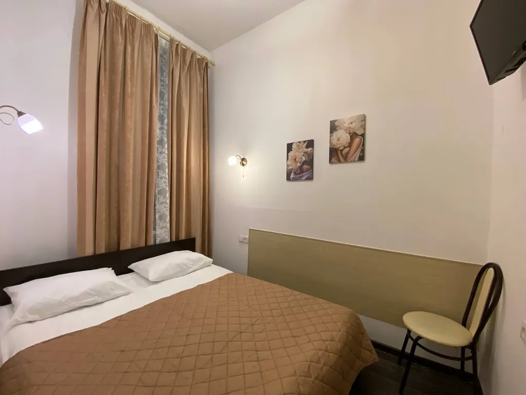 Квартира Квартира 2-местный уютный номер с двуспальной кроватью, вид во двор — Санкт-Петербург