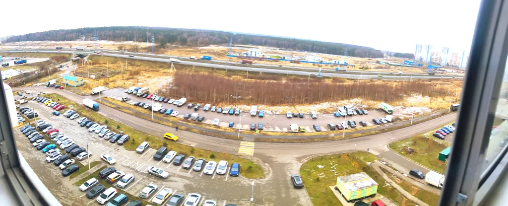 Студия с балконом в скандинавском стиле