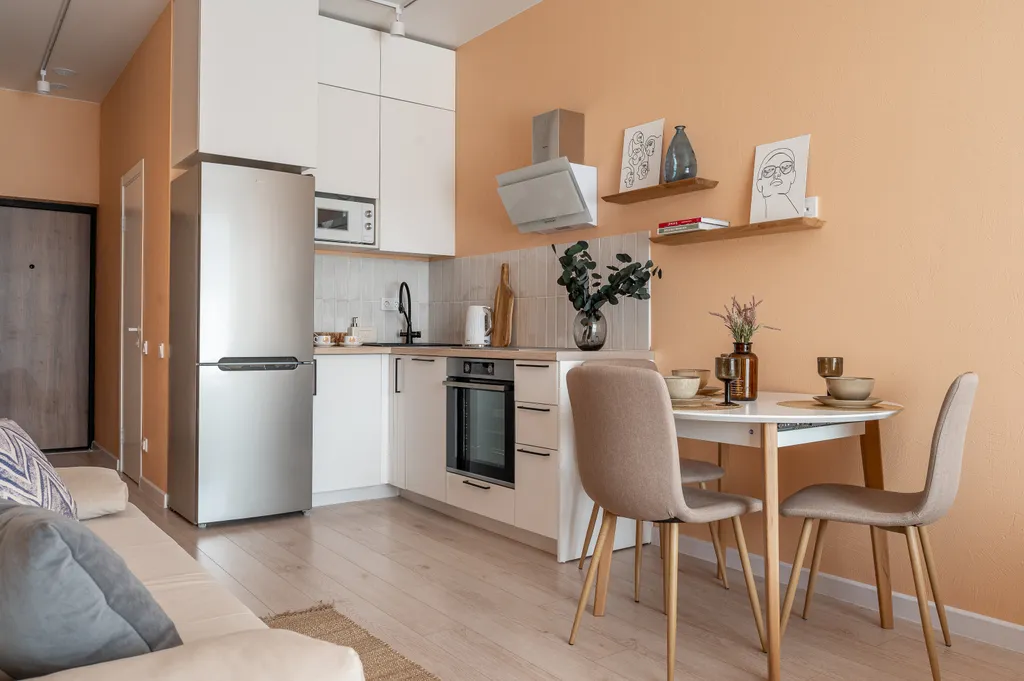 Студия с панорамным видом на горы