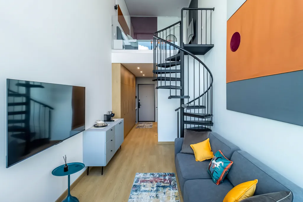 Двухуровневый номер Panorama с шикарным видом на лес