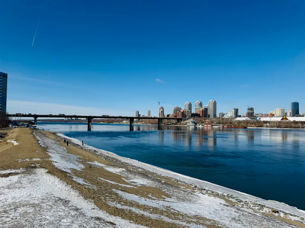 Квартира Квартира Новая просторная евротрёшка у набережной — Новосибирск