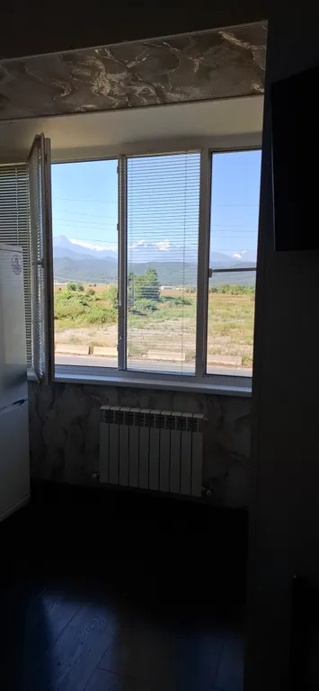 Уютная однокомнатная квартира с видом на горы