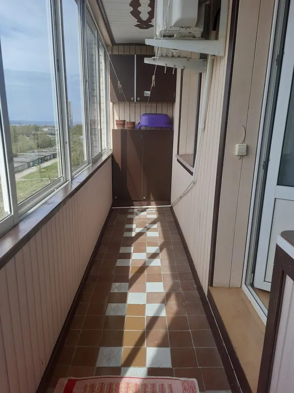 Очень теплая уютная квартира с видом на Ладогу