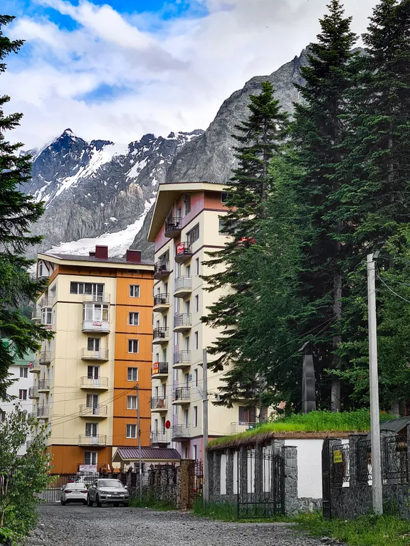 Апартамент Velvet у ручья с видом на горы