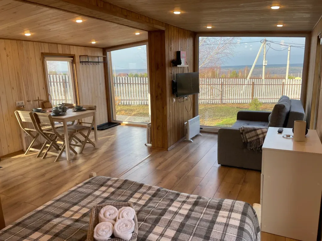 Уютный домик с баней в экологичном районе