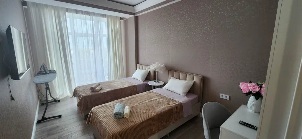 Квартира Светлая и просторная квартира с видом на море — Каспийск