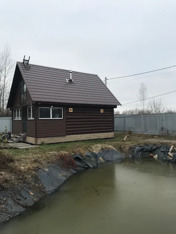 Новый бревенчатый дом