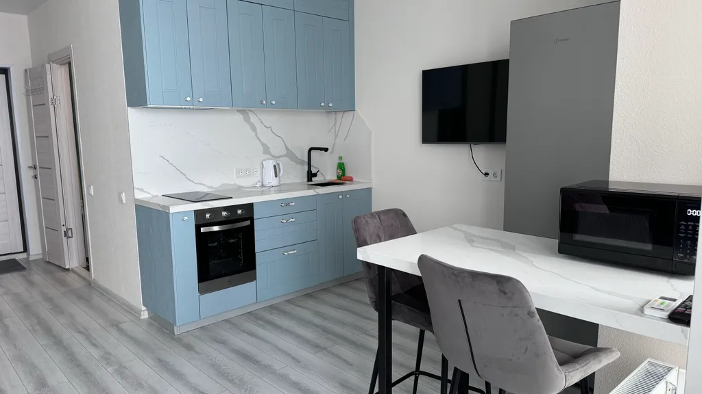 Квартира-студия в ЖК Фрегат с красивым видом на город — аренда посуточно в Владивосток