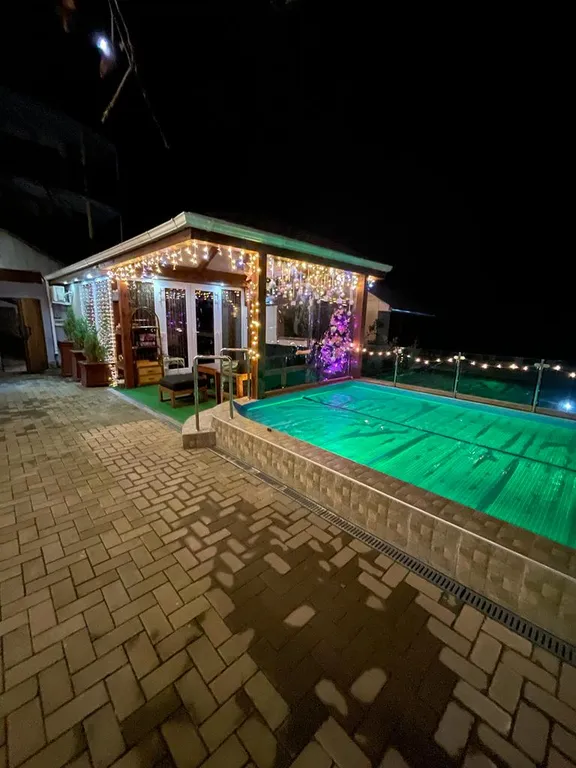 Дом с  бассейном, финской сауной, джакузи и шикарным видом на море