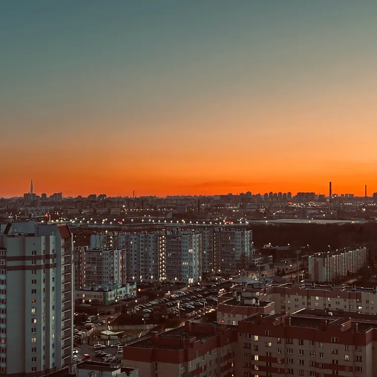 Квартира 1-комнатная квартира с видом на весь Питер — Бугры