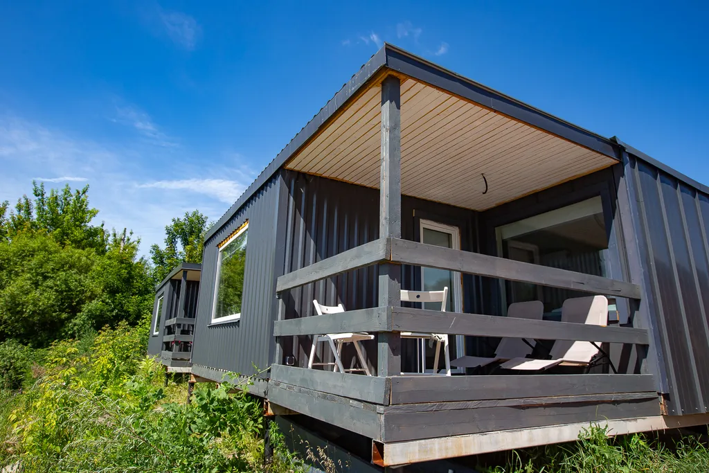 Бунгало №2 Апарт-Комфорт на 4 человека на берегу Которосли