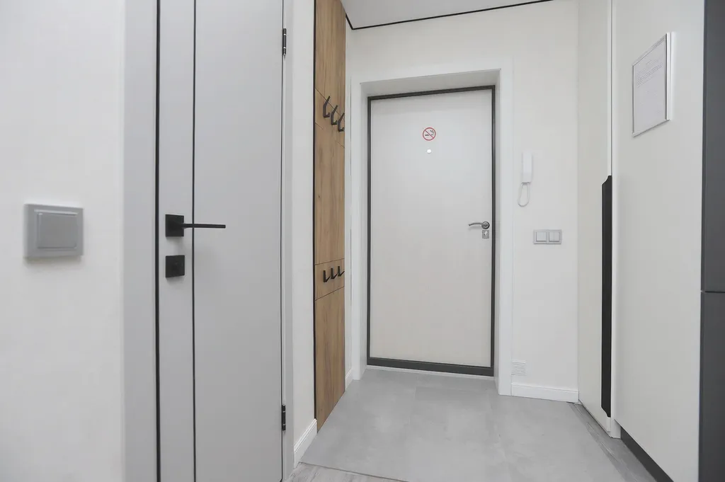 Квартира на 23-м этаже с парящей кроватью