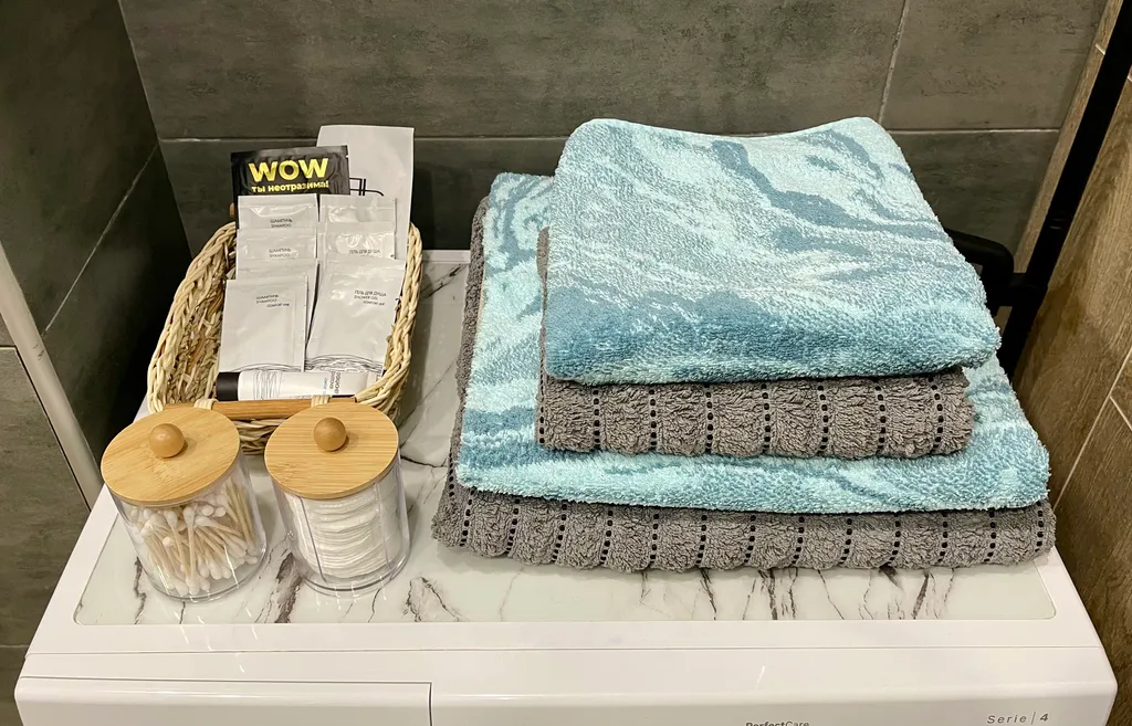 Уютная квартира в жк fiftyfifty с шикарным панорамным видом