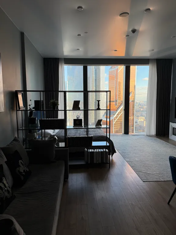 Neva City 43 этаж 51 м2 панорамный вид на небоскребы и город