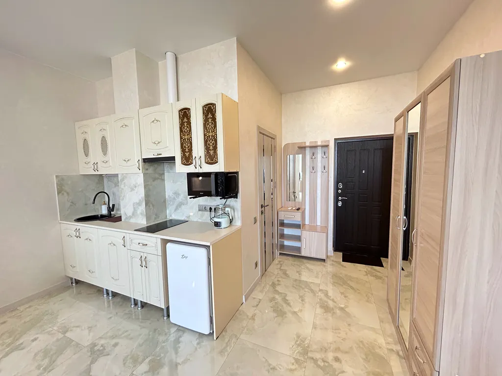 Квартира Квартира Уютная студия в ЖК Грин Сейл — Сириус