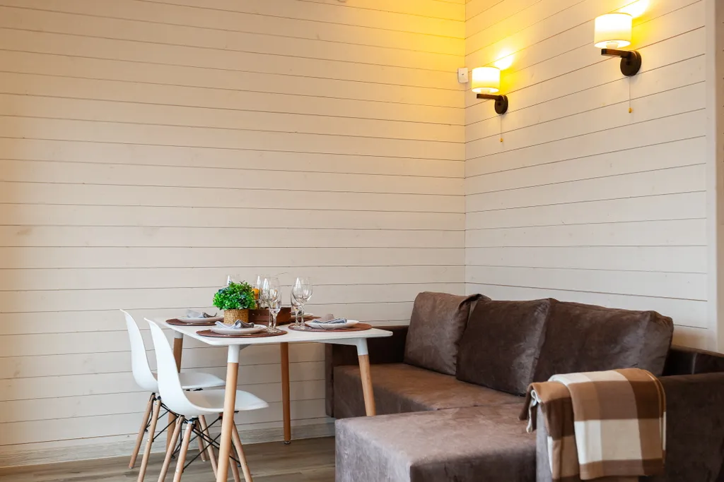 Дом с мангалом и баней возле моря